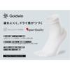 Goldwin C3fit Paper Fiber Size Small to Japanese Size Five-Quarter Socks, Unisex, Off-White, (Equivalent Small)