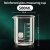 Glass Measuring Cup High Borosilicate Clear Scale Cup Heat-resisting Laboratory Beaker Kitchen Baking 50/100/150/250/500ML
