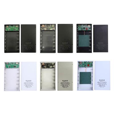 DIY 6x18650 Battery Case Charger Outer Plastic Shells Power Bank Shells Portable External Boxes Without Batteries