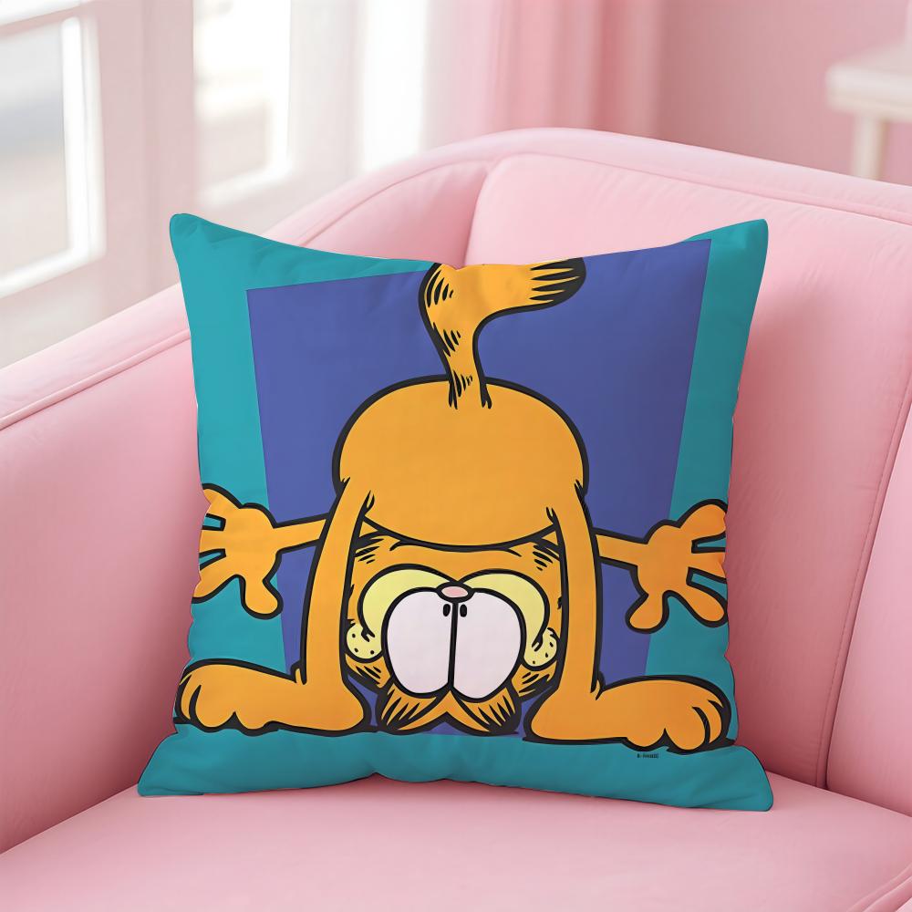 Carina Copricuscino G-GarfieldS Comoda Federa Reversibile Ideale per Auto Divano Camera da Letto e Oltre