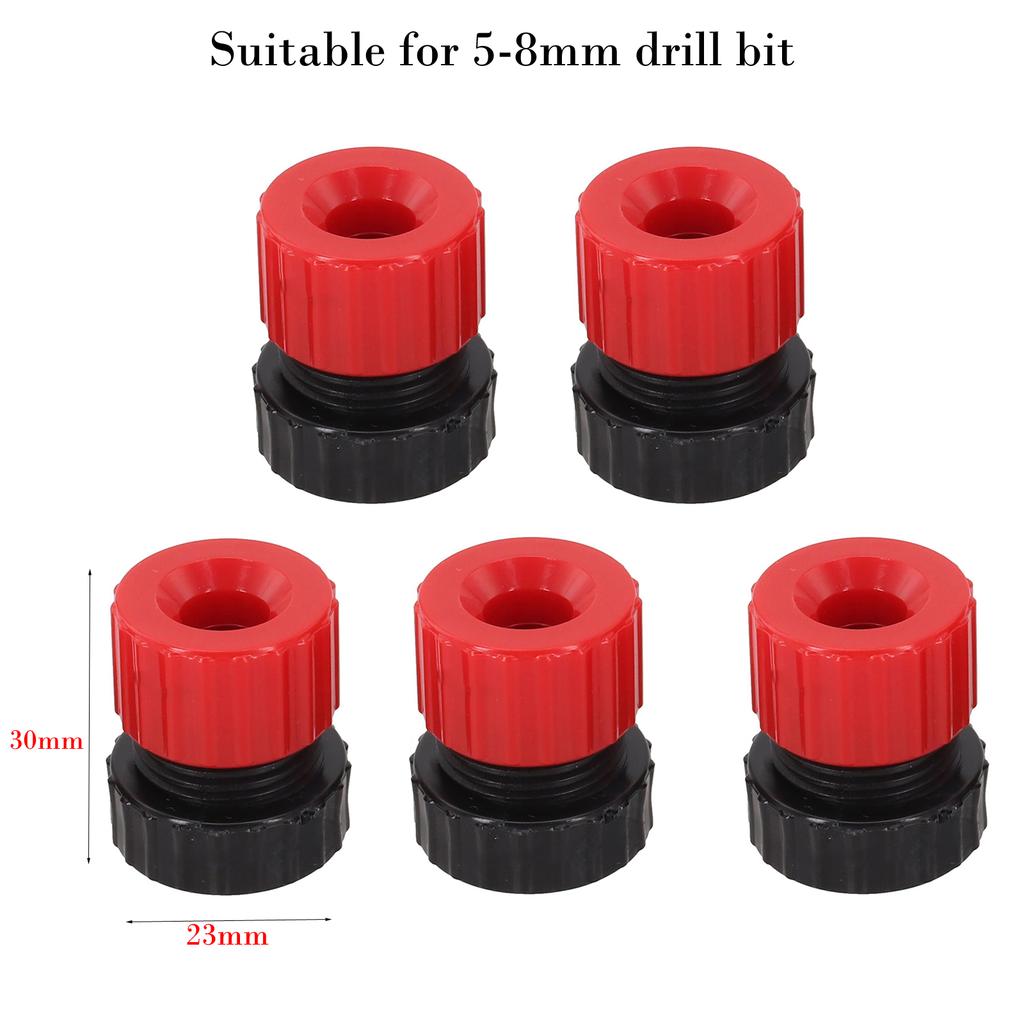 5PCS 3-13mm Precise Drill Bit Depth Stop Collar Drill Bit Adjustable Depth Guide Stop Collars For Woodworking DIY Power Tools