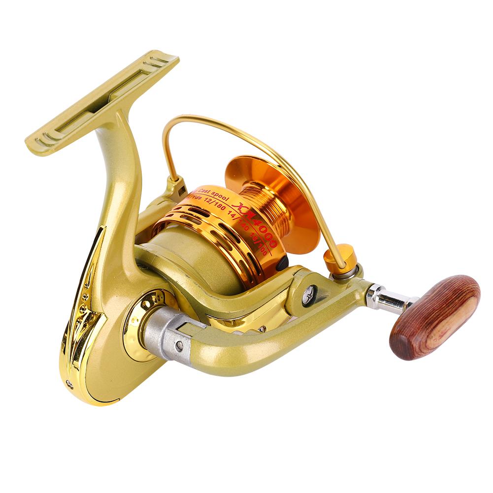 Portable All Metal Outdoor Ice Fishing Reel Detachable Sea Rod Fishing Wheel Accessory(XA4000(13+1bearing) )