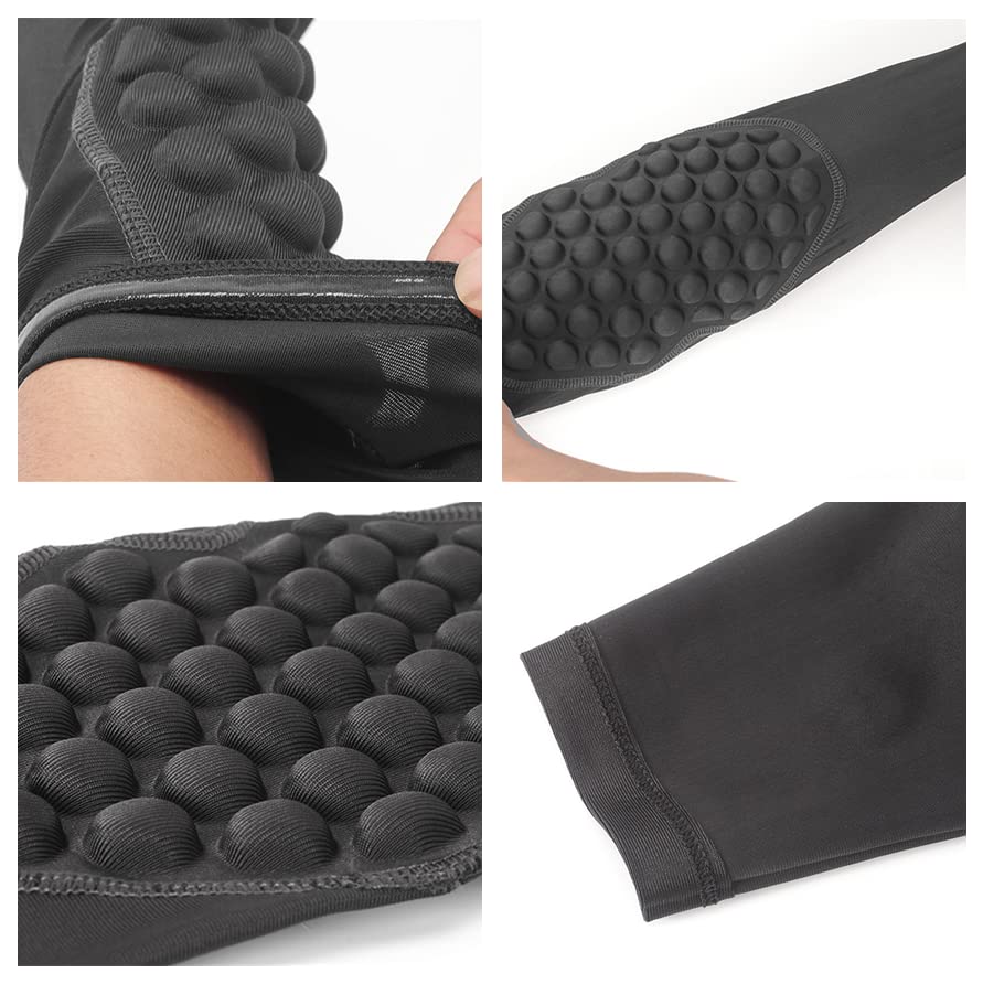 Elbow Support Arm Covers for Highly Elastic Elbow Junior UV Impact Cold Injury Elbow Arm Elbow Set Kids, Basketball, Soccer, Lightweight, Breathable,