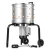 Chicken Plucker Machine, 400mm Drum, 500W & 230RPM Electric Chicken Plucking Machine with 114 Soft Fingers & Transport Wheels, Stainless Steel Feather