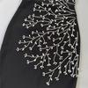 European and American Studded Bandage Long Sleeve Evening Gown - Slim Fit Socialite Party Dress