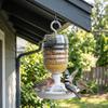 Transparent Hanging Bird Feeder Rust-resistant Automatic Bird Feeder  Garden