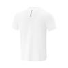 Li-Ning Comfortable Breathable Versatile Letter Round Neck Short Sleeve T-Shirt Men Tops Standard-White ATSV389-9