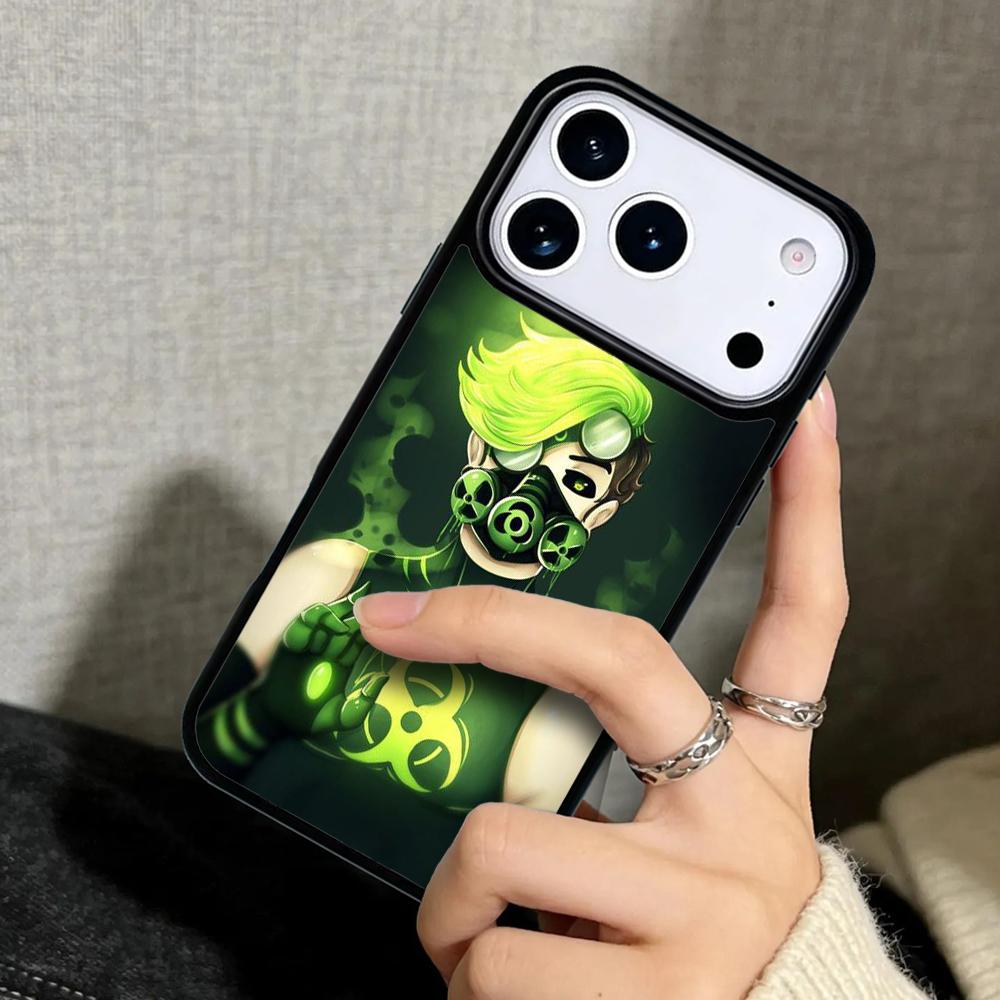 Capa Case for iPhone 17 Air 16 Pro Max 15 Plus 11 13 Mini 14 12 Back Phone Cover Nuclear Mask Gas Mask