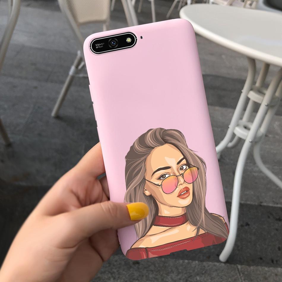 For Huawei Y6 2018 Case Lovely Printing Soft Silicone Phone Cases For Huawei Y 6 Y6 (2018) ATU-L22 Back Cover 5.7 Inch Funda