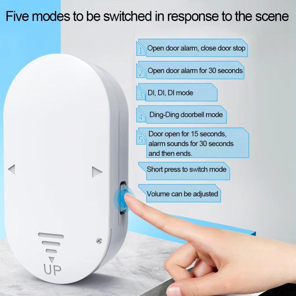130dB Burglar Alarm Door Wireless Security System For Home Garage Apartment and More