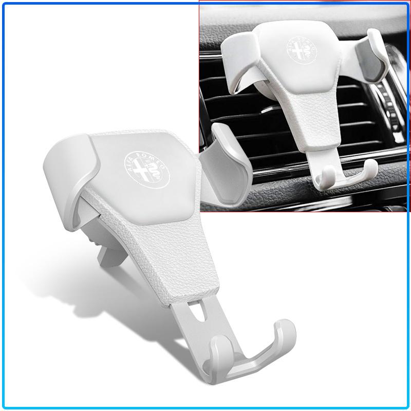 For Alfa Romeo 147 159 Giulietta Giulia Mito Spider Alpha Nheadrest Car Phone Holder Vent Bracket GPS Navigation Mobile Car Styling