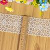 4Meter/lot 6-9cm Width Ecru Mesh Lace Embroidery Trim Kids Dress Home Textile Curtain Lace Accessories