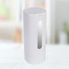 White Automatic Paper Cup Rack Food Grade Material Punch-Free Storage Rack with Dustproof Cap Easy Refill for Water Dispenser