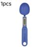 Digital Measuring Spoon Scale 0.1g Accurate 500g Capacity LCD Screen Portable Kitchen Food Scale for Baking Milk Powder Weighing