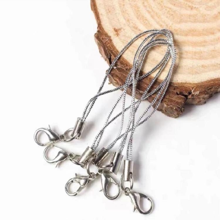 Convenient Mobile Lanyard Phone Chain with Carabiner Alloy DIY Phone Lanyard