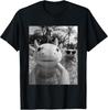 Funny Axolotl Selfie T-Shirt For Men And Women - Cute Animal Design