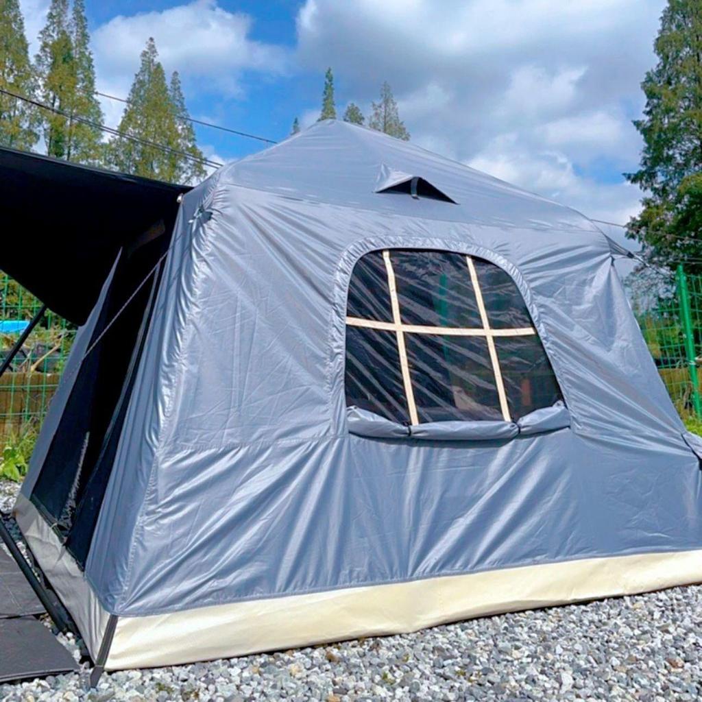 Tragbares aufblasbares Campingzelt für 4-5 Personen für den Außenbereich