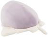 Livheart Marshmallow Aquamie Stingray Bolster Cushion Soft and (Total Length Approx. 27cm), Squishy, 68229-71