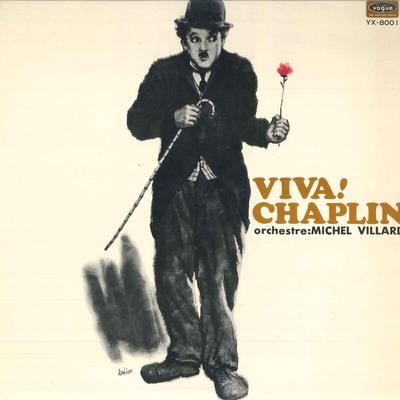 LP Record MICHEL VILLARD ET SON ORCHESTRE - Viva! Chaplin YX8001 DISQUES VOGUE 1972 Japan Soundtracks & Musicals Used