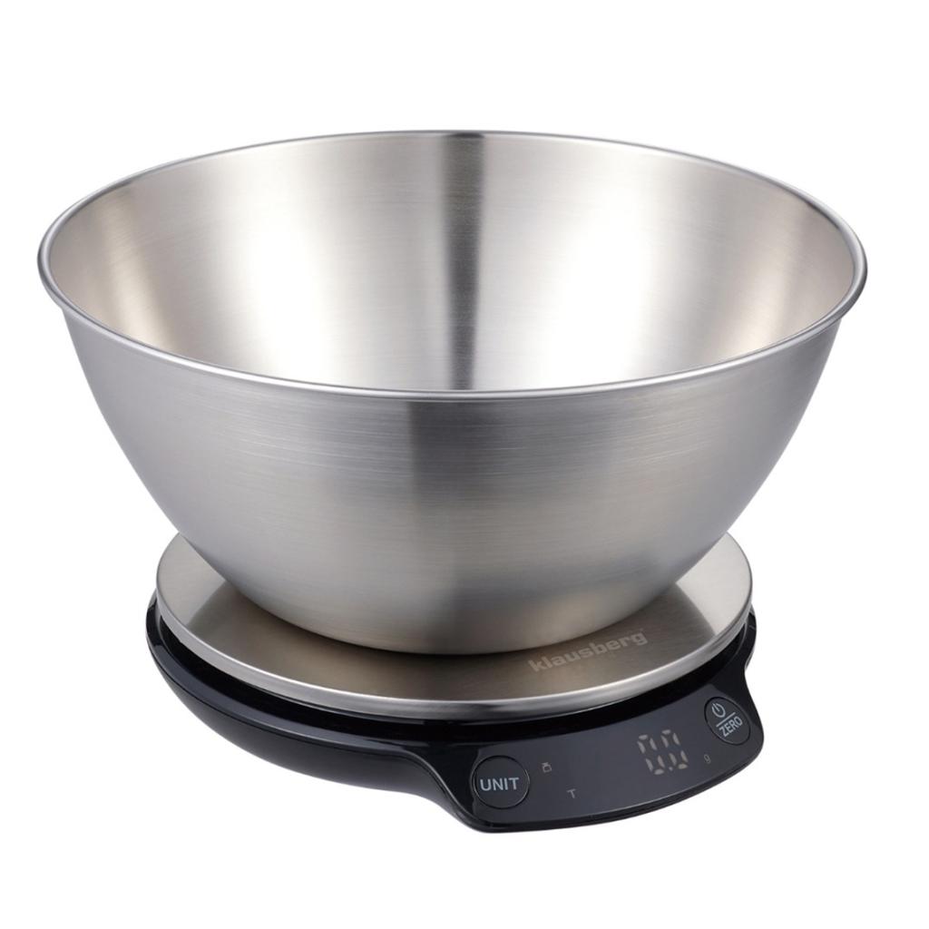 ELECTRONIC KITCHEN SCALE 5kg/1.8l KLAUSBERG KB-7939 Bluetooth