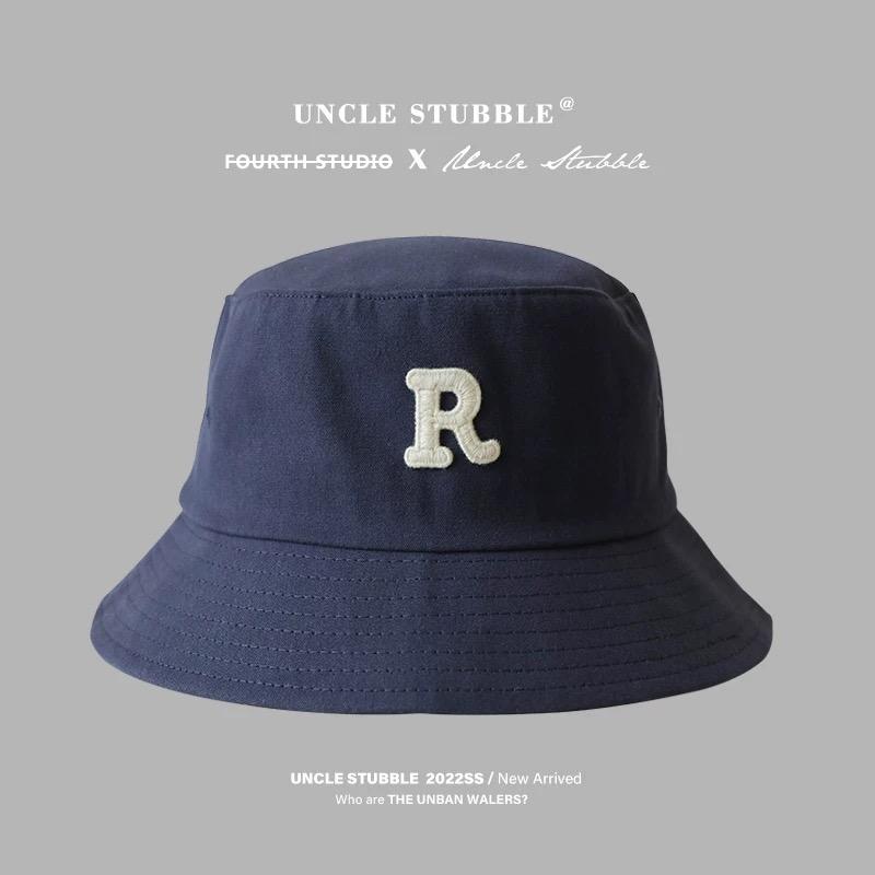Men Big Head 63Cm Bucket Hats For Women Large Size Bob Four Seasons Cotton Fisherman Hat Letter Outdoors  Sun Hat  Xl