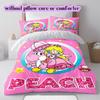 Mario Cartoon characters Cartoon Bedding Set Duvet Cover 3pcs Print Children Gift Extra Large Various Sizes Available