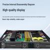 HuiDu Professional 1U Class D Digital Power Amplifier (CN Version)