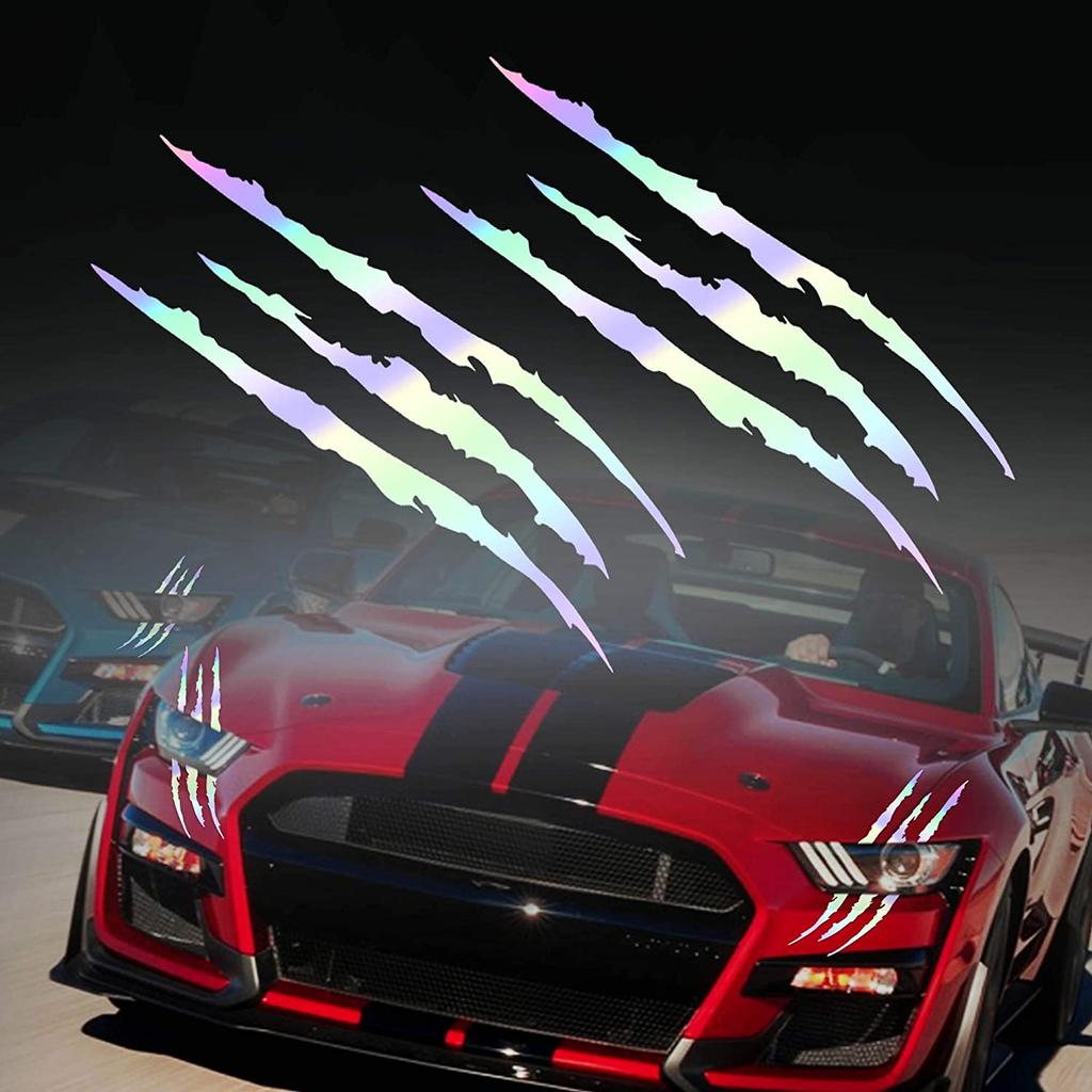 1 Paar Auto-Rückspiegel-Aufkleber, reflektierender Aufkleber, Vinyl-Aufkleber, Streifenaufkleber für ACE-Klasse W204