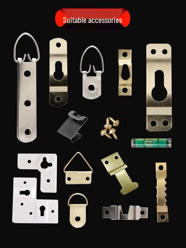 LIEI No-Drill Quartz Wall Clock