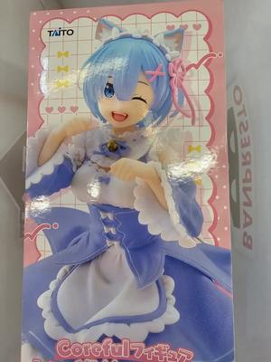 Unopened TAITO Rem Coreful Figure, Cat Ears Ver.