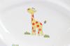 22cm Three-Compartment Lunch Plate by Maruku Paju (Official) - Water-Resistant, Shatter-Resistant, Children's Dishwasher and Microwave Safe, Suitable