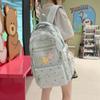 Schoolbag Japanese New Schoolbag Ins College Wind Star High Value Lightweight Large Capacity Backpack Female Student School Bag