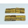 15-15MM Natural Tiger Eye Octagon Matched Pair Loose Gemstone 4 Pair Lot A-625