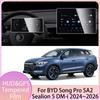 Для BYD Sealion 5 DM-i Song Pro 2024~2026 2025 Автомобільний центральний контроль Приладова панель GPS Захисна Загартована плівка Антиподряпини Аксесуари