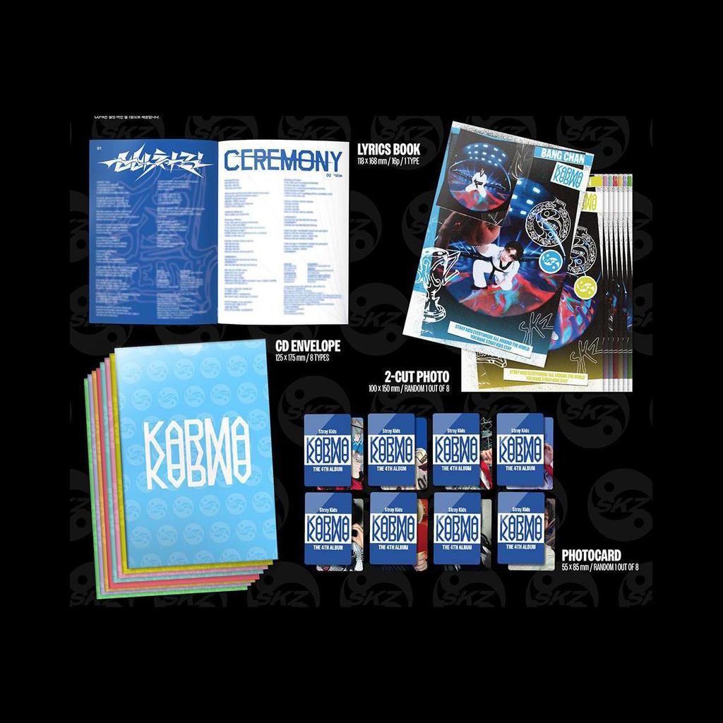 (AKORDEON VER.) Stray Kids - 4. plnohodnotné album [KARMA]