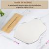 Frameless Irregular Vanity Mirror Acrylic Decorative Mirror Aesthetic Makeup Mirror  Bedroom