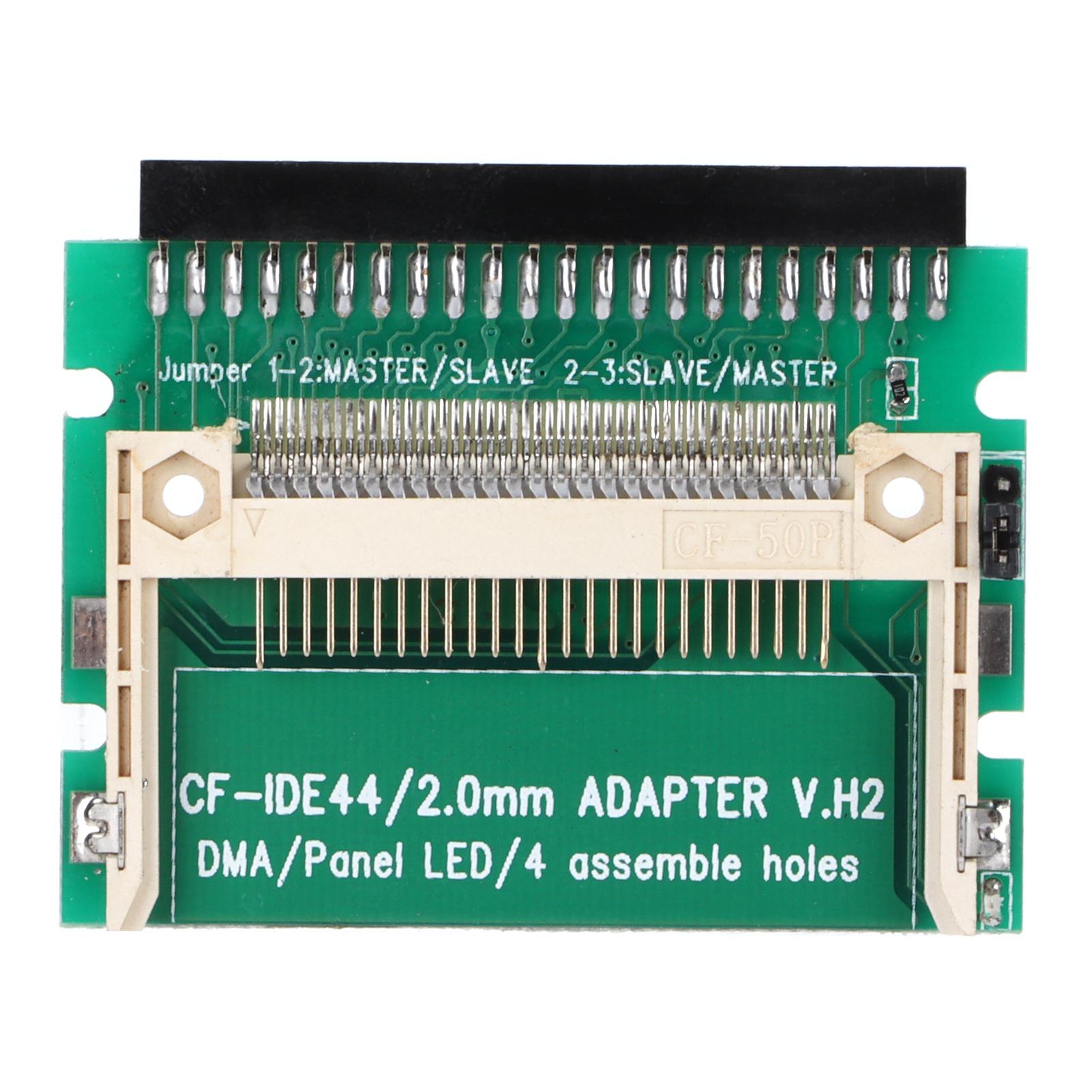 

Адаптер CF на IDE, міцний, зручний, простий, зносостійкий, портативний, з CF на SSD-накопичувач, жорсткий диск для ноутбука