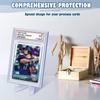 Spielkartenhalter, Schutzhüllen für bewertete Sammelkarten, Hartplastik, Etikettenhalter, Positionspassung, Display-Slab, Baseball, Sport, Yugioh, Standard