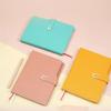 U-Shaped Magnetic Buckle A5 Notepad 200 Pages Diary Business Office Notebook Students Writing