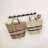 Spring New Fashion Striped Tote Bag Summer Straw Large Capacity Messenger Bag Women's Versatile Beach Bag