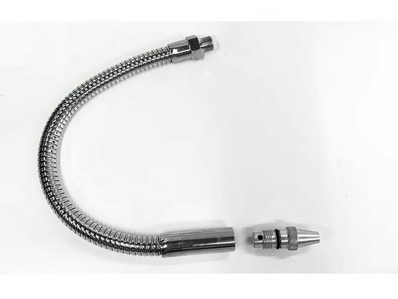 Adjustable Lathe Metal Coolant Tube with Nozzle & Switch, Universal Oil/Water Pipe for Machine Tools.