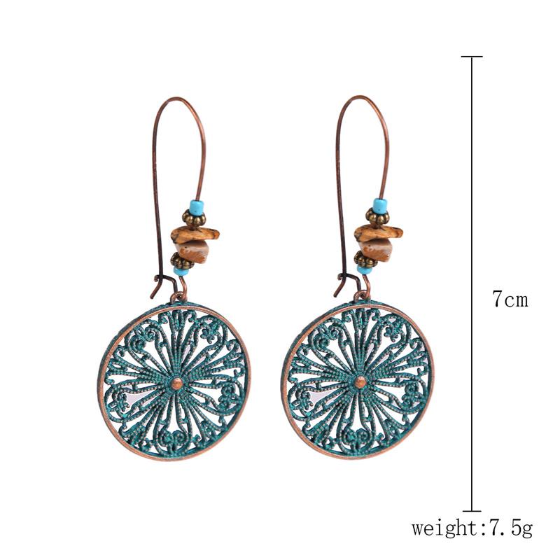 BLINGBAY 2023 Women's Earrings Retro Accessories Fashion Jewelry Accessories Ethnic Turquoise Earrings Bohemian Jewelry Gifts