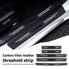 For Car Door Threshold Strip Rear Trunk Bumper Stickers Scuff Plate CX3 CX-5 CX5 CX7 CX9 MX5 Axela Atenza Allegro