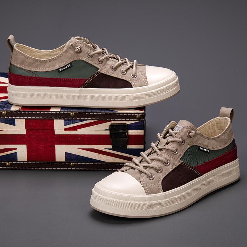 Comfortable Men's Driving Flats Summer Popular Casual Sports Shoes Breathable Versatile Canvas Shoes New Arrival Male Sneakers