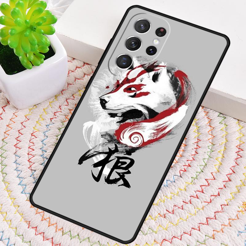 Japanese Style Anime Fox soft Silicone Phone Case For Samsung Galaxy note 10 pro S26 S25 S24 S23 S22 S21 Plus S25Ultra Cover