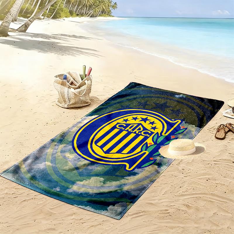 Carc 1889 Print Beach Towel, Large Soft Quick Dry Towel for Beach Camping Swimming