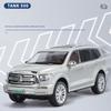 1:24 TANK 500 Hi4-T New Energy Vehicles Alloy Diecast SUV Model Sound And Light Toy Desktop Decoration Ornament Gift For Boy Toy