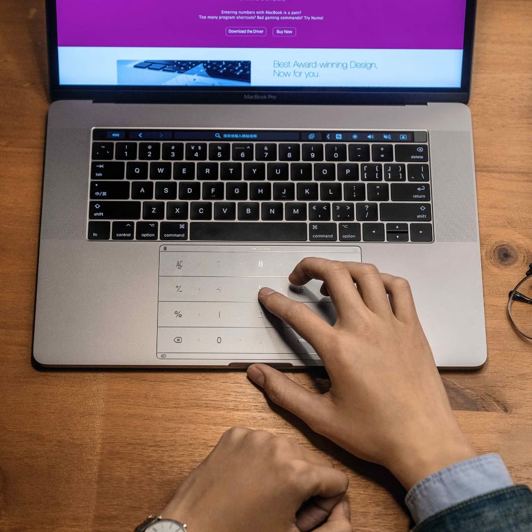 

macbook pro 13 Nums лаунчер трекпада подходит для macbook pro13 [Nums 2020/M1/M2/M3] (82132) крышка, цифровая клавиатура, (также (M1/M2))