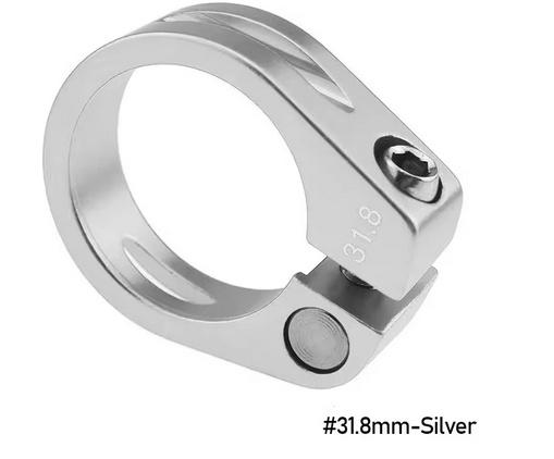 Aluminum Alloy Bicycle Seatpost Clamp Seat Tube Clamp MTB Bike Seat Tube Clip Bike Parts Bike Saddle Seat