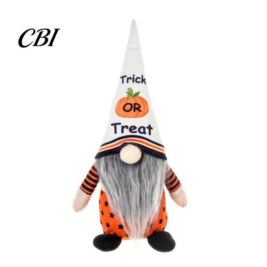 Halloween Hanging Ornaments Gnome Decor, Rudolph Faceless Doll Figurine for Shelf Table, Spooky Party Decorations Cute Ornament Home, Trick